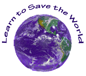 Learn to Save the World Earth Banner